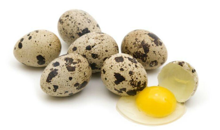 Huevos de codorniz para la energía