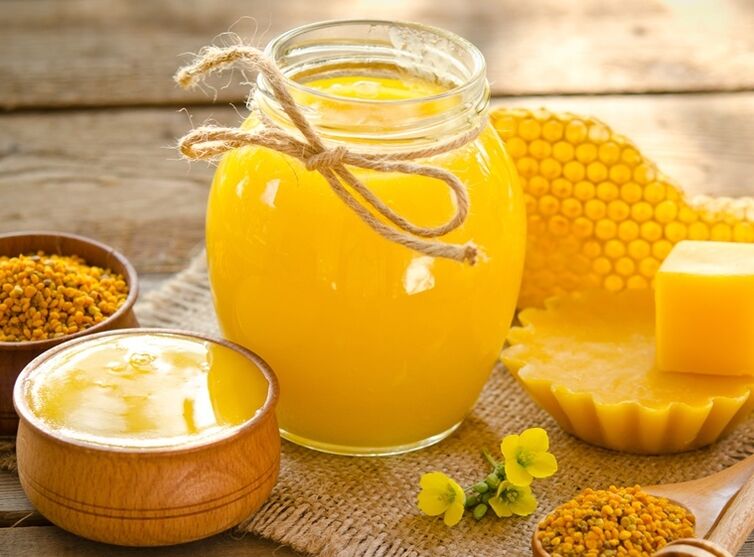 Productos de apicultura para la energía