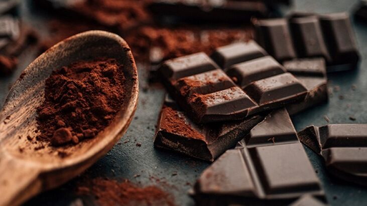 chocolate para aumentar la potencia