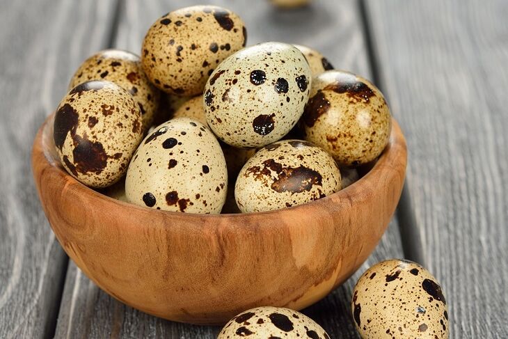 huevos de codorniz para aumentar la potencia