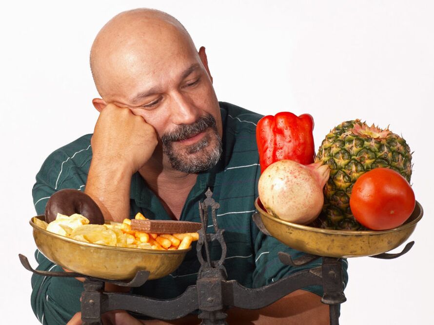 alimentos saludables y no saludables para aumentar la potencia